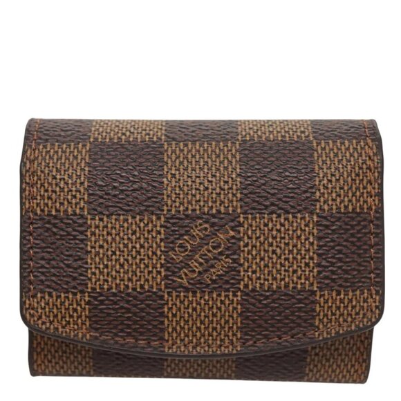 LOUIS VUITTON Damier Ebene Cuff Case LV Auth 109785 - Picture 13 of 16